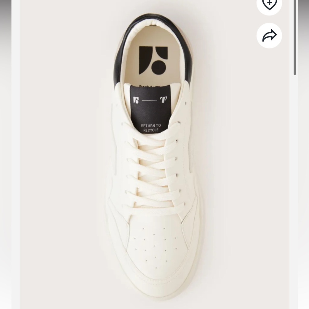 The Court Thousand Fell x Frank And Oak Sneaker in Off White